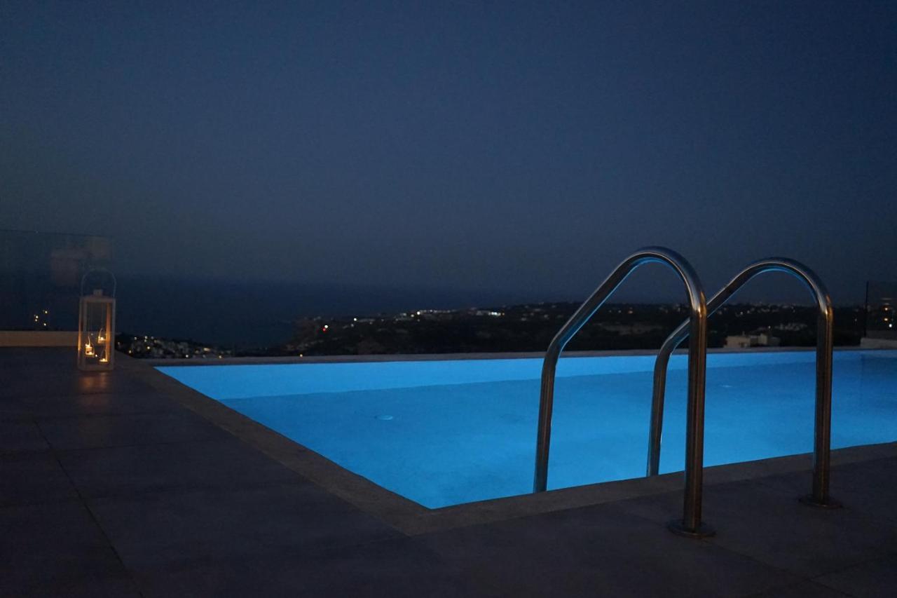 Eva Villas West With Infinity Pool & And Panoramic Sea View Gerani Chanion Buitenkant foto