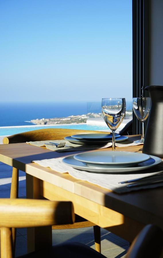 Eva Villas West With Infinity Pool & And Panoramic Sea View Gerani Chanion Buitenkant foto