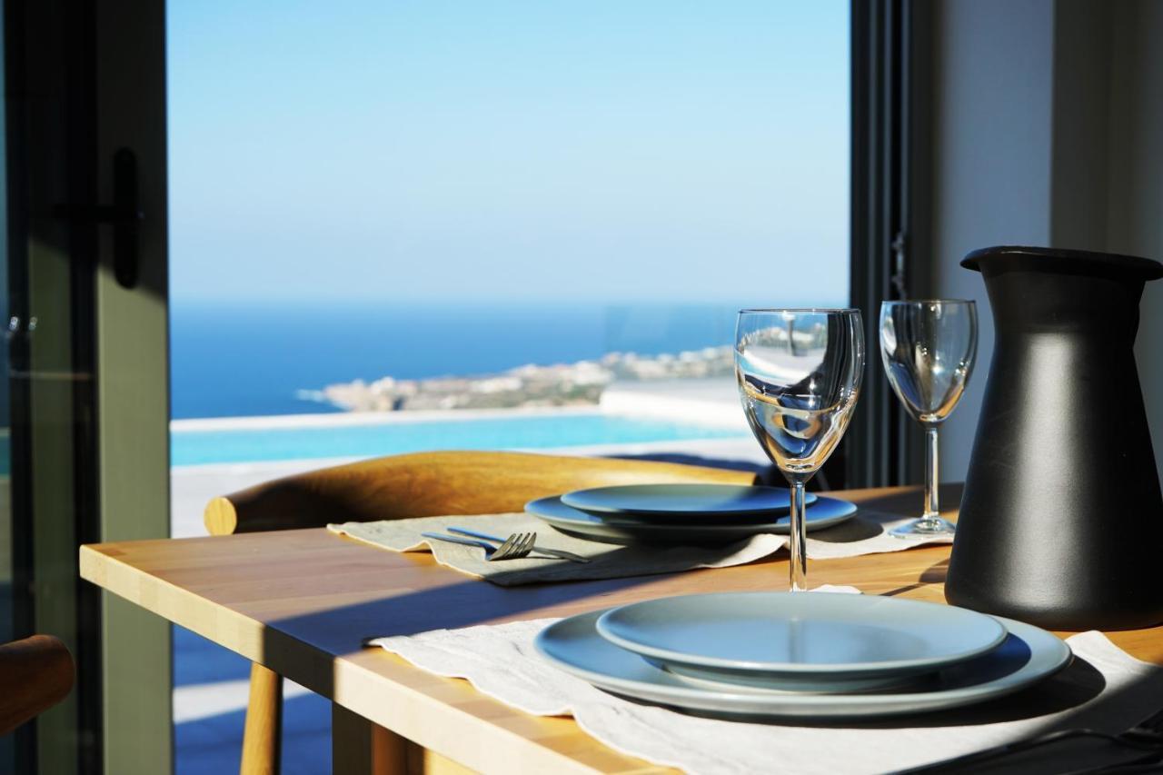 Eva Villas West With Infinity Pool & And Panoramic Sea View Gerani Chanion Buitenkant foto