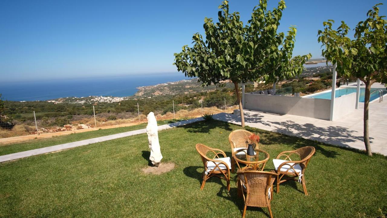Eva Villas West With Infinity Pool & And Panoramic Sea View Gerani Chanion Buitenkant foto