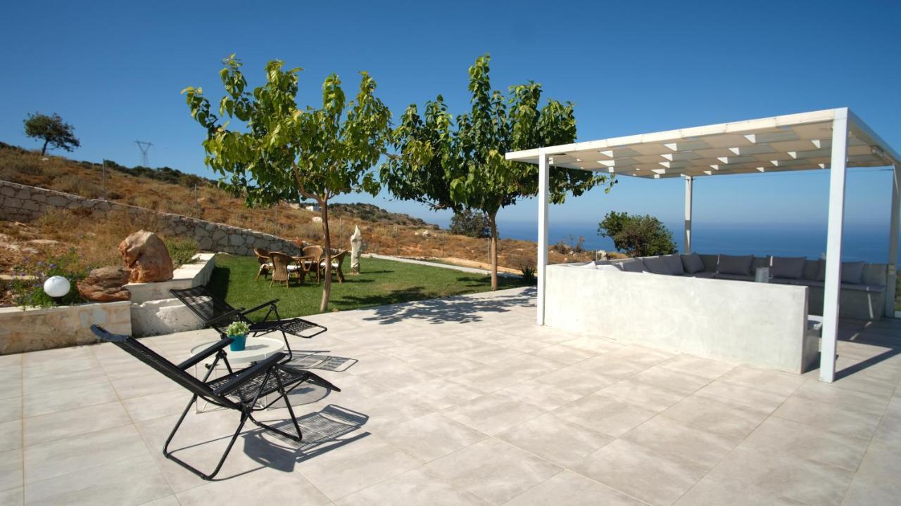 Eva Villas West With Infinity Pool & And Panoramic Sea View Gerani Chanion Buitenkant foto