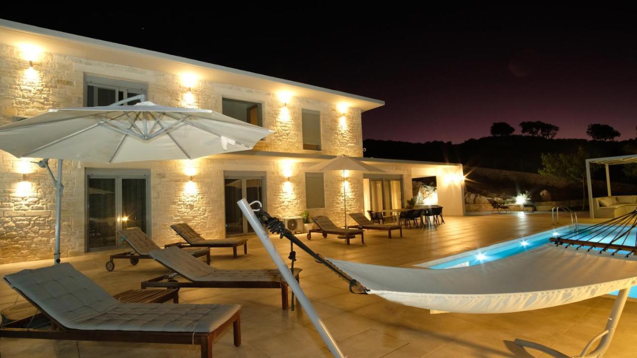 Eva Villas West With Infinity Pool & And Panoramic Sea View Gerani Chanion Buitenkant foto
