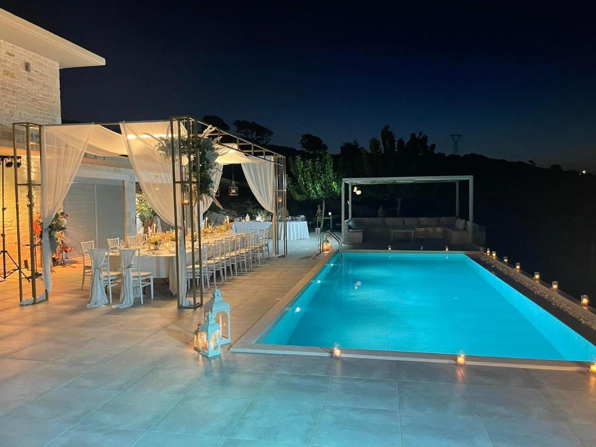 Eva Villas West With Infinity Pool & And Panoramic Sea View Gerani Chanion Buitenkant foto