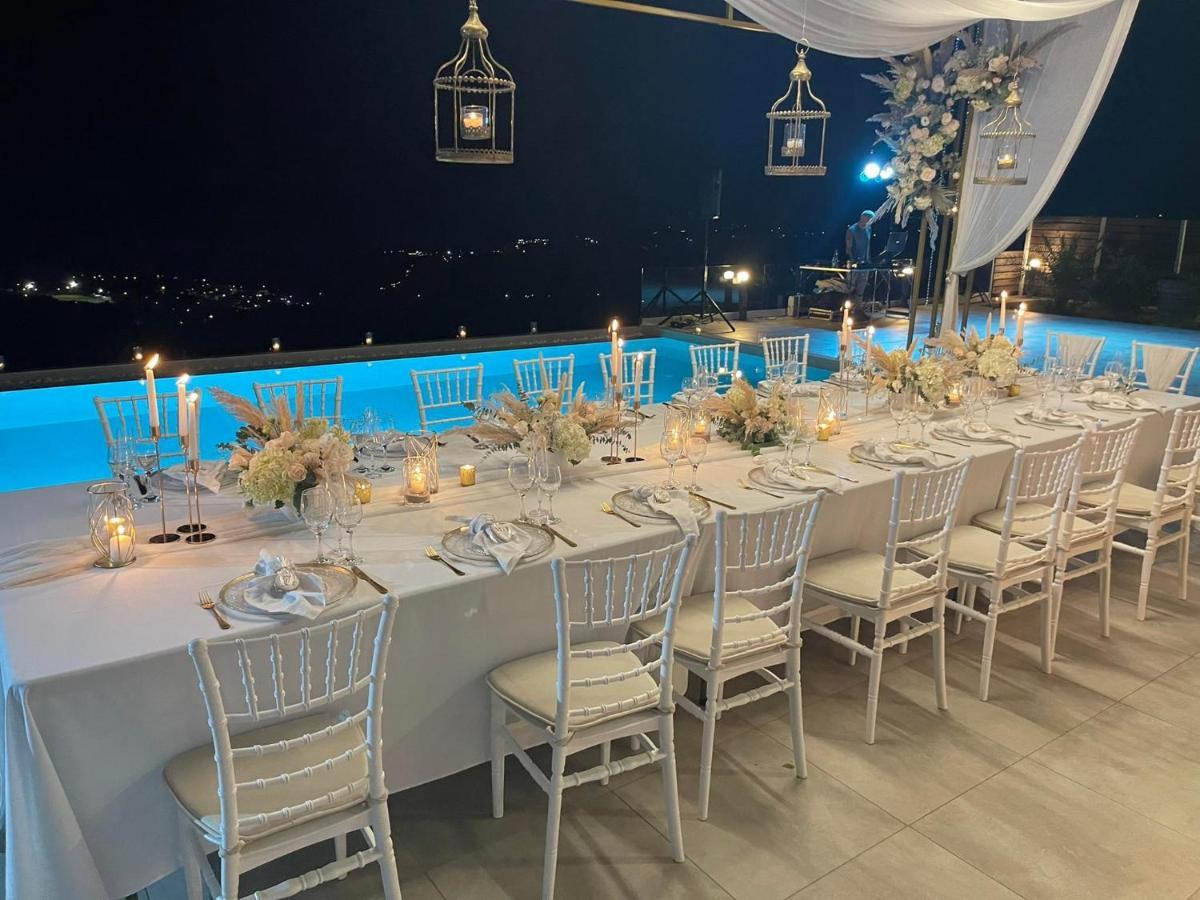 Eva Villas West With Infinity Pool & And Panoramic Sea View Gerani Chanion Buitenkant foto