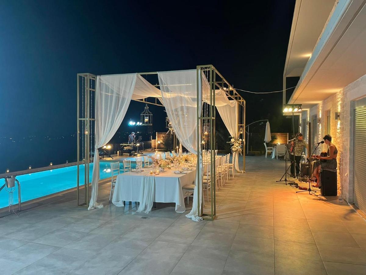 Eva Villas West With Infinity Pool & And Panoramic Sea View Gerani Chanion Buitenkant foto